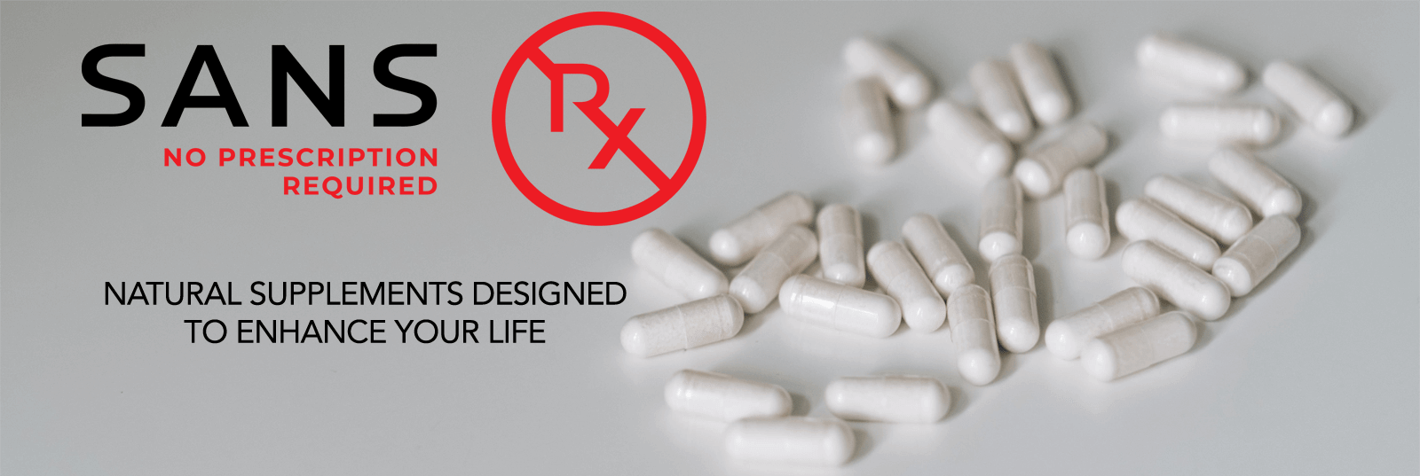 Sans-Rx® Smart Supplements | Science-Backed Wellness, No Prescription Needed